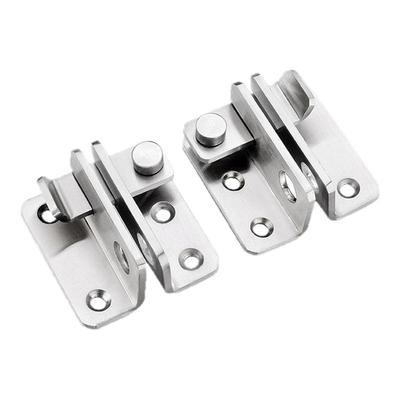 免打孔不锈钢门扣门闩锁扣