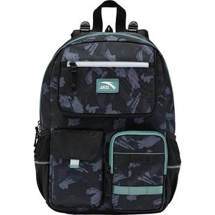 商场同款安踏儿童书包男小学生书包女2025新款飞鱼减负双肩包背包