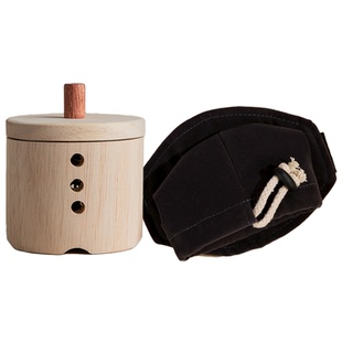 艾灸盒实木悬灸宫寒肩颈腹部木制竹制美容院专用随身灸家用