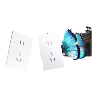 公牛g57开关插座面板暮雪白官方超薄五孔官方正品蝶翼超薄86型店