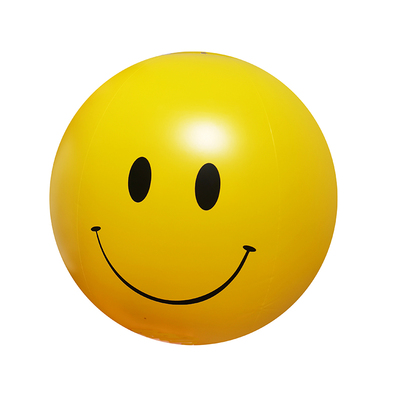 PVC笑脸球沙滩球装饰球