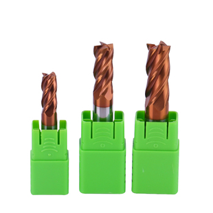 台湾CT60度钨钢铣刀4刃整体合金开槽刀具涂层数控不锈钢镀钛加硬