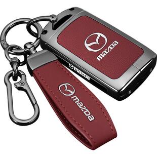 适用马自达3昂克赛拉钥匙套新款cx5自动cx4汽车cx30高级感6壳扣包