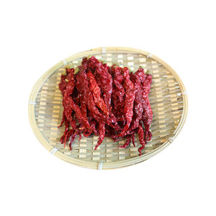 正宗陕西秦椒干辣椒500g去把微辣特香红线辣椒椒商用皱皮辣子干货