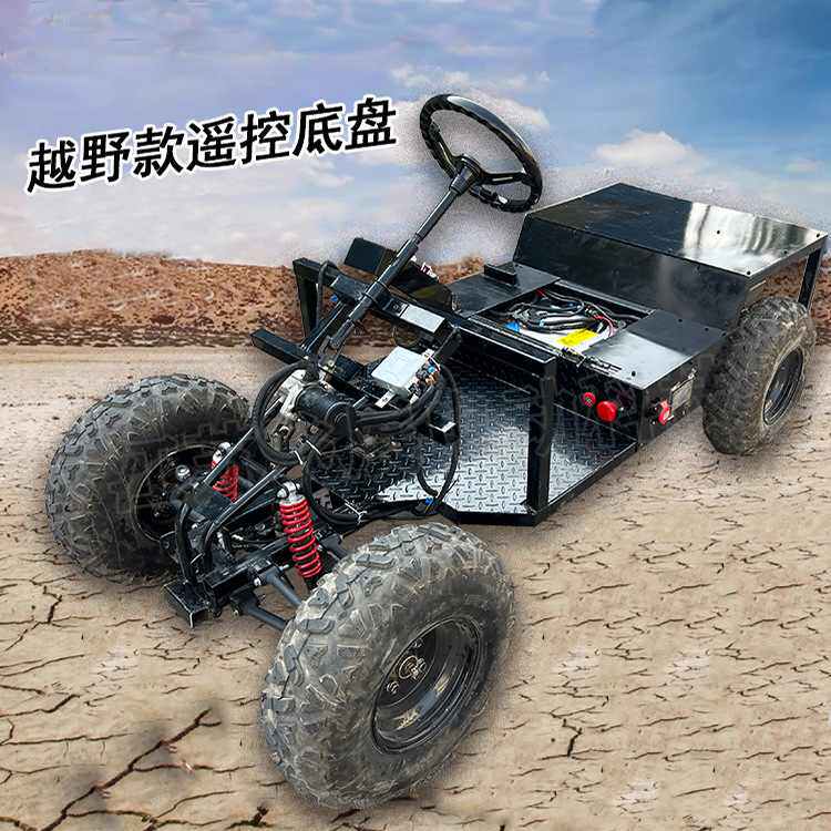 电动四轮越野双切换人工 遥控驾驶沙滩车广场公园景区游乐场所用