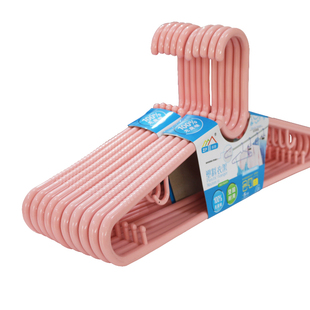 塑料衣架家用无痕防滑成人加粗衣撑子晾晒衣服架子衣挂男士加长46