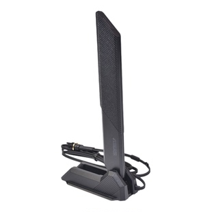gxlinkstar 华硕WiFi7 WIFI6E主板外置延长天线rog吹雪磁吸底座折叠天线增强网卡WiFi蓝牙信号接收器即插即用