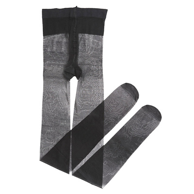 分码数通勤T裆加长薄款连裤袜