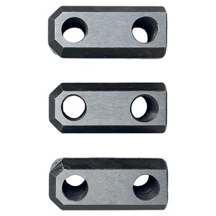 液压卡盘T型块三爪卡盘T型滑块油压软爪生爪链接滑块中空中实配件