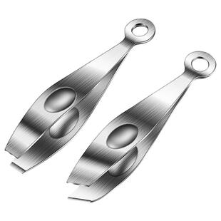 304不锈钢拔毛器去鸡毛鸭毛猪毛钳夹子家用挑鱼刺鱼骨工具小镊子