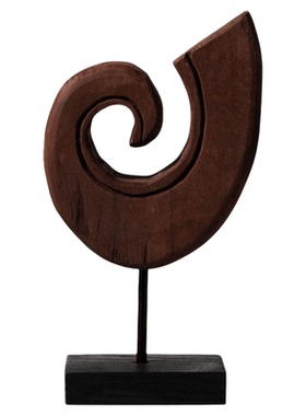 侘寂风复古做旧装饰手工摆件软装