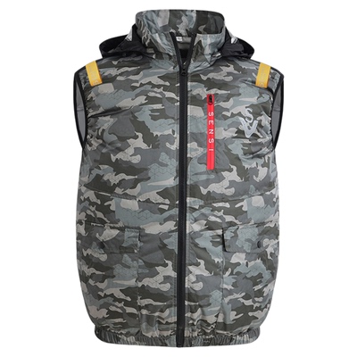 带风扇工作服降温空调服衣短袖反