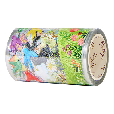 WT春天造景春游模切手帐胶带