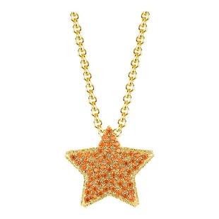 GTM原创设计s925纯银双面大彗星项链气质个性小巧甜美锁骨链饰品