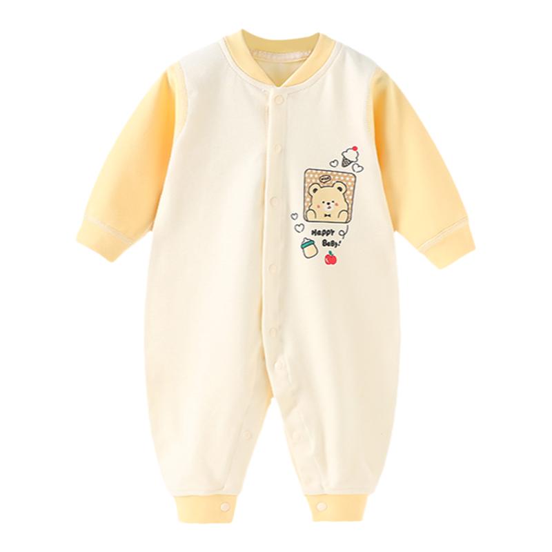 舒绒棉婴儿衣服连体衣保暖衣宝宝