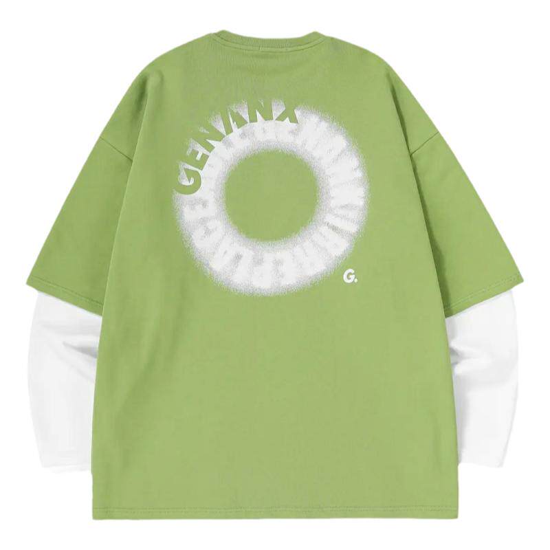 GENANX闪电潮牌纯棉套头卫衣