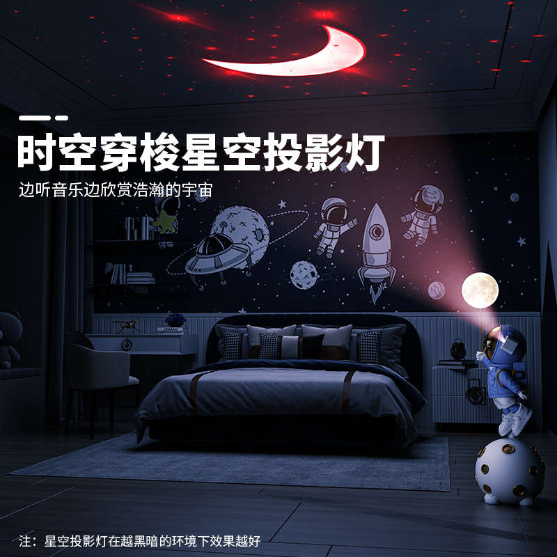 太空人大型宇航员音响大气落地摆件客厅电视乔迁礼品氛围灯装饰品