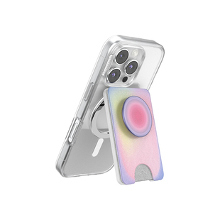 【站立MagSafe®卡包】PopSockets泡泡骚磁吸气囊手机支架苹果iPhone17/16Kick-Out站立卡包手机支架磨砂