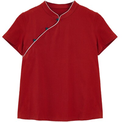 试写春心前世今生复古温婉短袖