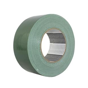 联力绿色单面布基胶带强力防水diy装饰地毯接缝固定胶布地板地面瓷砖保护膜专用大力胶易撕 50米长 220U厚