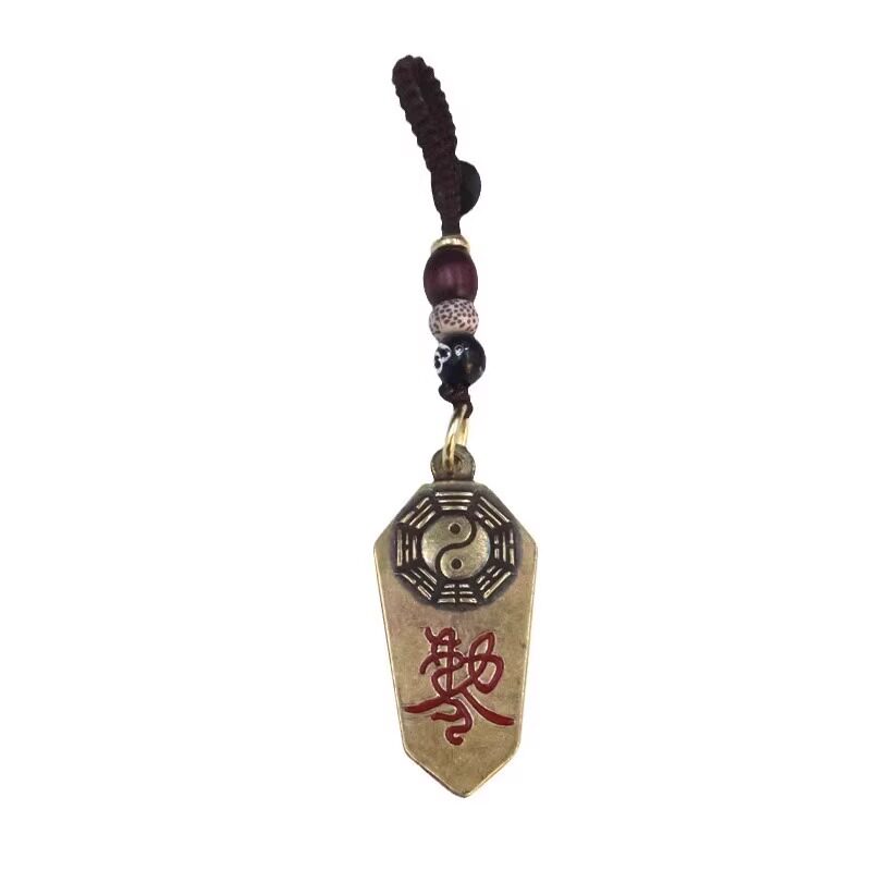 道家法器防小人僻邪神器防惊吓挂饰五雷号令吊坠赦令保平安护身符