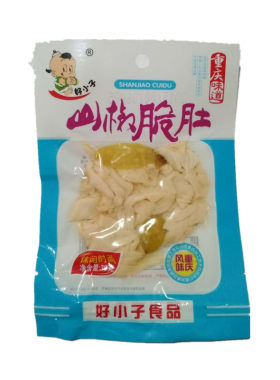 多省包邮重庆风味食品山椒脆肚