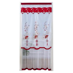 新款纱门帘防蚊虫双层家用隔断帘免打孔魔术贴伸缩杆挂帘四季通用