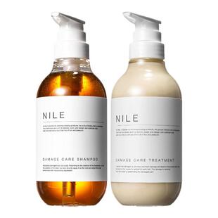 日本本土NILE多种植物精华洗发水护发素套装头皮养护各400ml