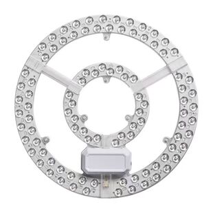 风扇灯led灯芯客厅吊扇灯餐厅卧室光源吸顶灯替换芯圆形灯盘灯片