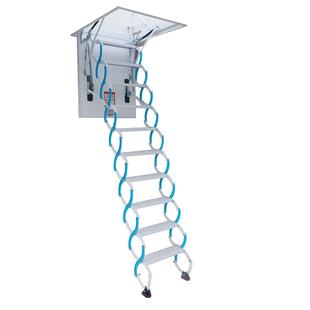 加厚电动阁楼伸缩楼梯手动室内隐形楼梯别墅升降折叠升降定制专拍