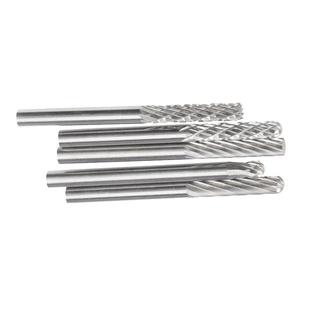 硬质合金旋转锉3mm钨钢铣刀头电动磨头金属打磨工具木工雕刻钻头