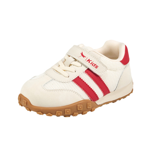 红蜻蜓女童鞋儿童运动鞋子2025春夏新款板鞋t头鞋休闲德训鞋男童