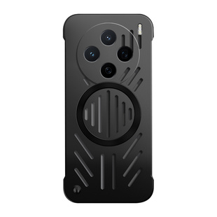 适用vivoX200手机壳X200Pro新款无边框x200s镂空散热保护套viv0系列防摔硬壳vovix200promini冰感外壳男por女