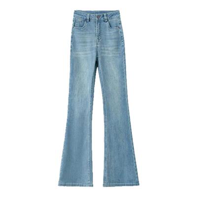 爆款推荐牛仔裤女2026夏季微喇裤