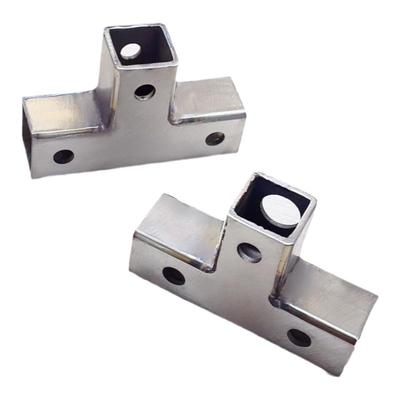 不锈钢方管专用接头三通连接件
