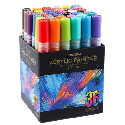 广纳diy涂鸦水性油漆丙烯马克笔