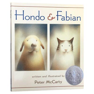 正版 Hondo and Fabian 红豆与菲比 2003凯迪克银奖绘本