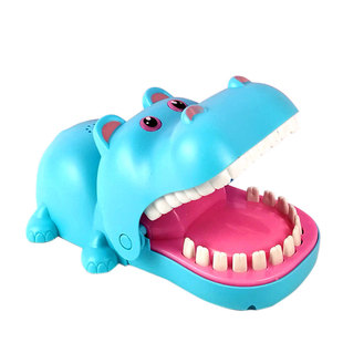 咬手鳄鱼牙齿咬手指鲨鱼咬人解压减压恶狗整蛊2-3-5岁儿童玩具