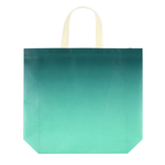 覆膜无纺布新款渐变粉色手提袋服装店装衣服袋子礼品包装袋定制LG