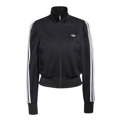 Adidas/阿迪达斯正品三叶草新款女黑白色亲肤经典夹克外套KS1362
