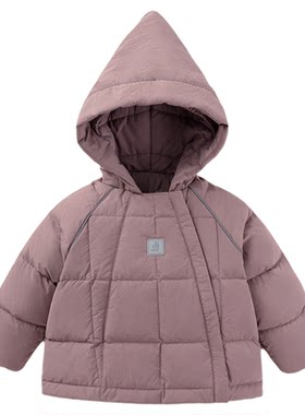 babylove【安心绒】宝宝羽绒服冬季婴儿防寒加厚外套无氟保暖上衣