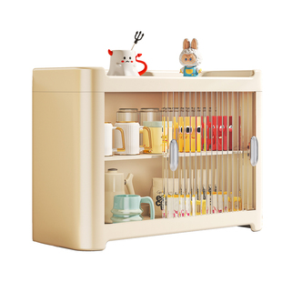 杯架收纳置物架防尘水杯茶杯咖啡杯餐边柜收纳神器高级感轻奢杯柜