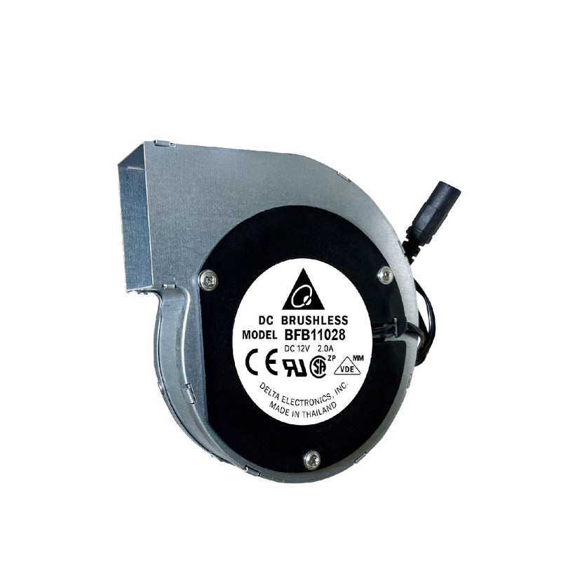 11028离心涡轮鼓风机11cm厘米暴风扇12V220V家用烧烤柴火废机油炉