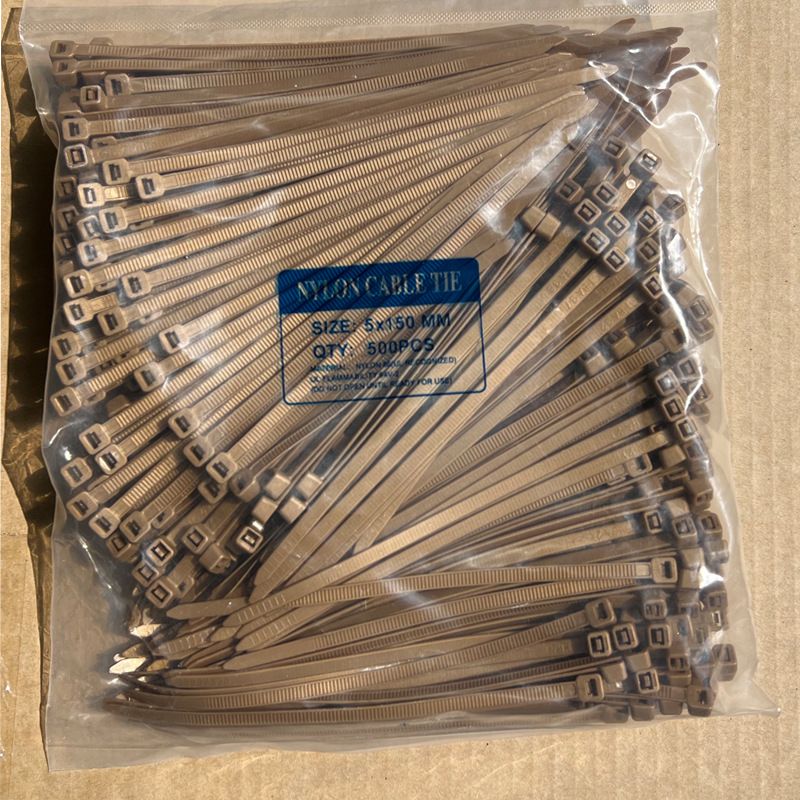 金色尼龙扎带自锁式彩色园艺婚庆捆绑带塑料批发园艺捆绑