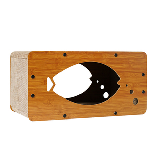 猫抓板猫窝一体耐磨不易掉屑双层抓板加厚瓦楞纸多功能磨爪猫玩具