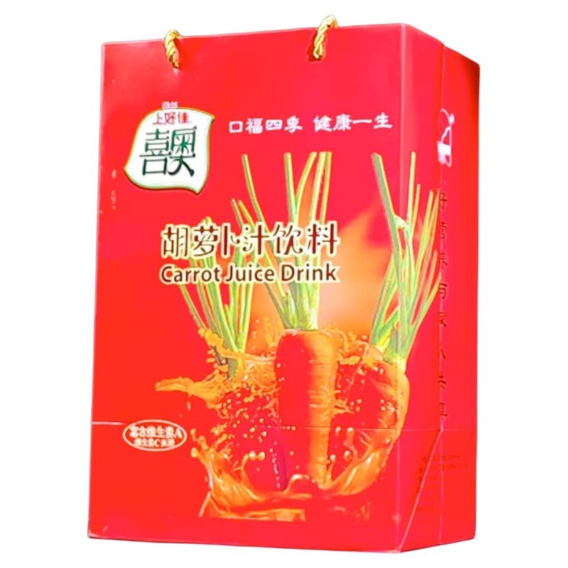 喜奥胡萝卜汁饶阳特产500毫升