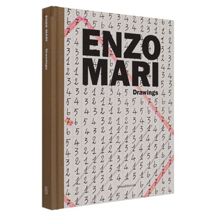 【现货】英文原版 恩佐·马里:视觉绘画 Enzo Mari: Drawings 艺术画册 正版进口图书 善优图书