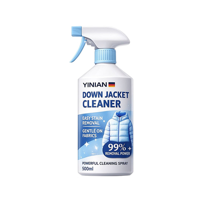 德国羽绒服清洗剂免水洗干洗蓬松家用强力去黄污渍专用洗涤清洁剂