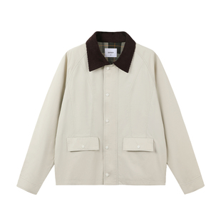 BENPANDA 巴恩风猎装夹克男休闲复古翻领工装外套2026春季新款