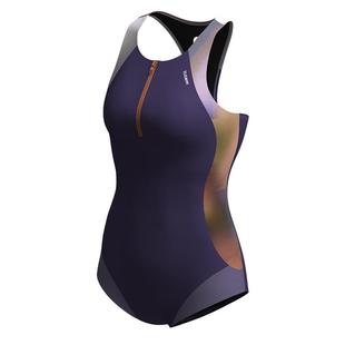 TOSWIM泳衣女款游泳馆专用2025新款连身游泳衣竞速三角遮肉泳装